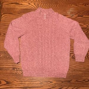 Karen Scott pink sweater. Size M.